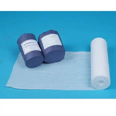 Birinci Sınıf Gaze Roll 36' X 100 Yards 4ply 100% Tıbbi Pamuk Absorbent Gaze Roll
