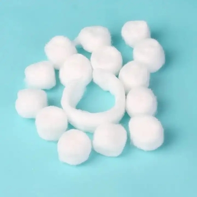 CE ISO13485 100pcs 200pcs 300pcs Tıbbi Cerrahi Absorbent Pamuk Topları