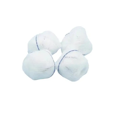 Yüksek Kaliteli Hastane Kullanımı Cerrahi Tıbbi 100% Pamuk Absorbent Gaze Topu Röntgenle