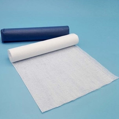 Tek kullanımlık % 100 pamuklu cerrahi bandaj Jumbo Gaze Roll Medical Gaze Roll
