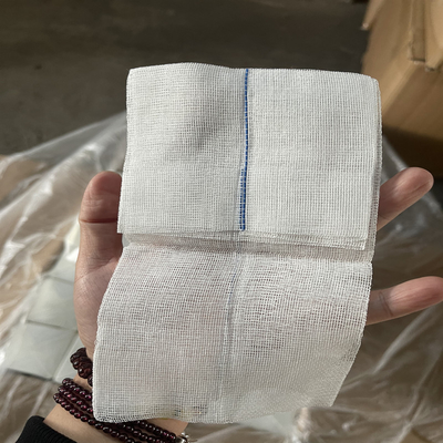 Steril Gaz Kompres Sivil Tek kullanımlık Tıbbi Cerrahi Absorbent Gaz Swabs X-Ray Gaze Pad ile