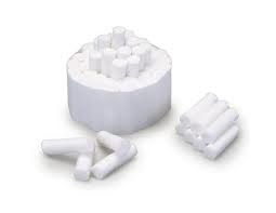 Dental Gaz Rolls Cotton Pads Rolled Cotton Ball Ağız Gaz Dentistler için Çocuklar ve Yetişkinler
