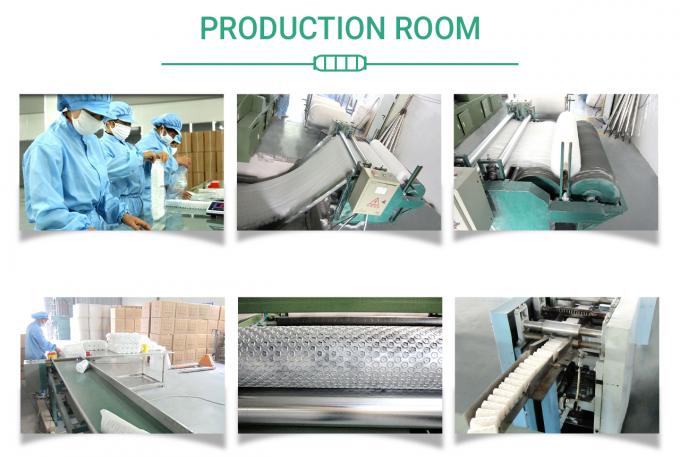 12x8 Örgü ve 32 s Taranmış Pamuk İpliği ile Özelleştirilebilir Gazlı Bez Ruloları, Steril Olmayan ve X-Ray Seçeneği 8