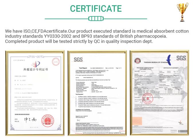 12x8 Örgü ve 32 s Taranmış Pamuk İpliği ile Özelleştirilebilir Gazlı Bez Ruloları, Steril Olmayan ve X-Ray Seçeneği 11